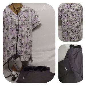 Zikit Top L & Scrubstar Bottom M Set